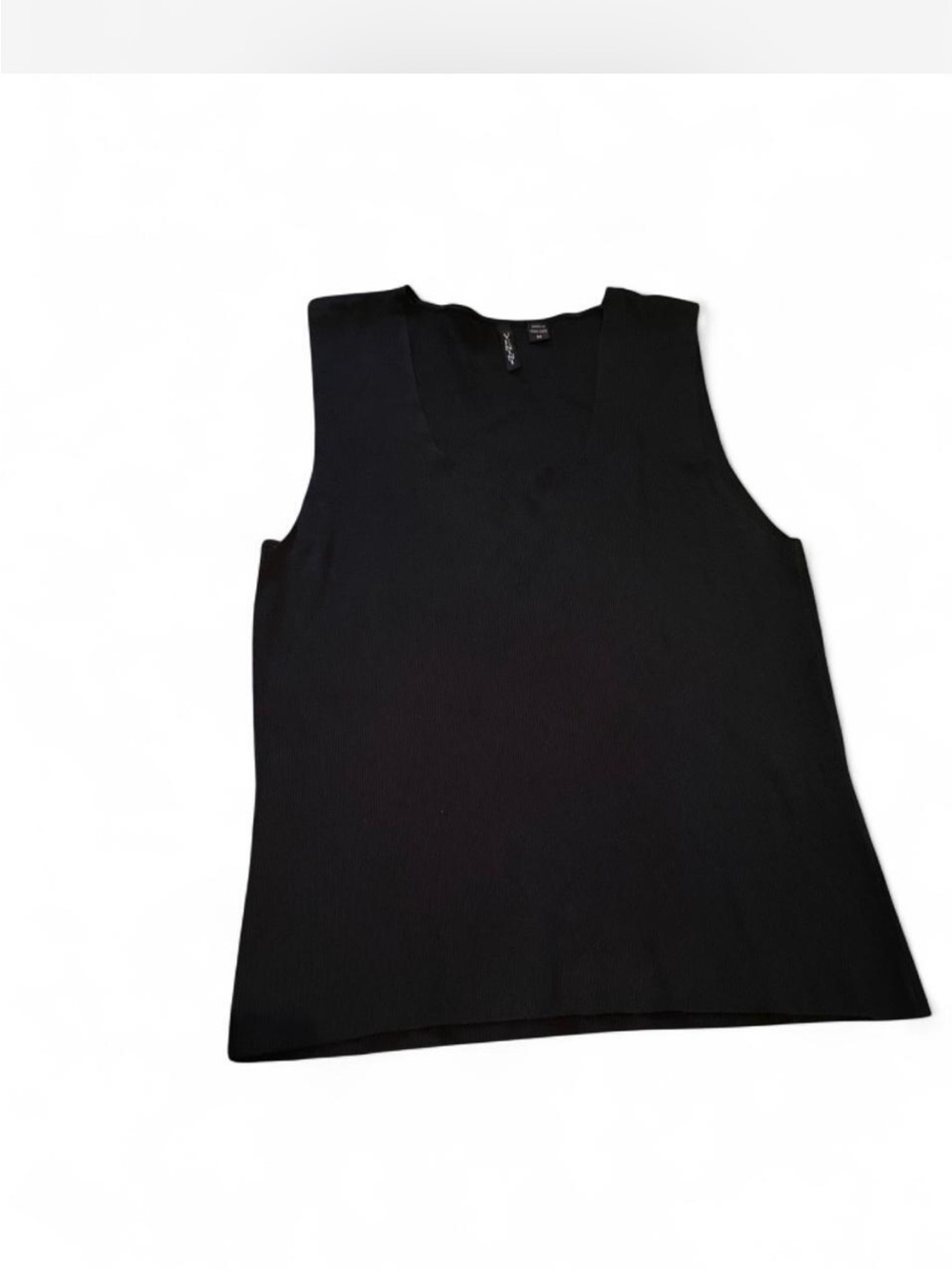 Classic Black Women's Sleeveless Top